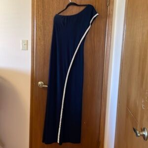 Stunning off the shoulder jumpsuit!